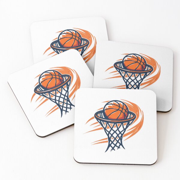 Item preview, Basketball Art Colorful Dynamic Illustrations Sports Moments Goal designed and sold by ART ATTACK ZONE.