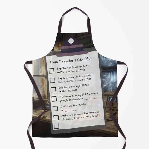 Item preview, Time Travel Checklist II b) designed and sold by nature. electrified..