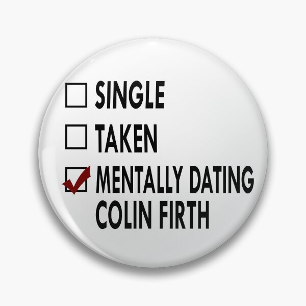 Item preview, Dating Colin Firth Black White designed and sold by Sasya.
