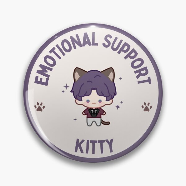 Item preview, Love and Deepspace | Rafayel | Otome Game | LADS | Qi Yu Sticker | Emotional Support Kitty | Cat Rafayel | Cat Love & Deepspace | Kitty Rafayel designed and sold by matchaisu.