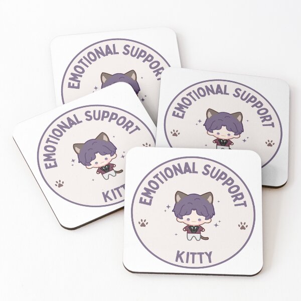 Item preview, Love and Deepspace | Rafayel | Otome Game | LADS | Qi Yu Sticker | Emotional Support Kitty | Cat Rafayel | Cat Love & Deepspace | Kitty Rafayel designed and sold by matchaisu.