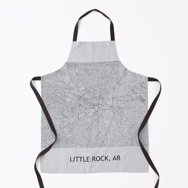 Item preview, LITTLE ROCK, AR 100K Topographical Map Grey designed and sold by PGHPhotoCo.
