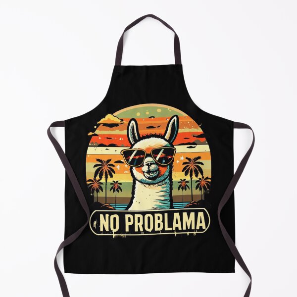Item preview, No problama Funny Llama designed and sold by SteezeeStore.