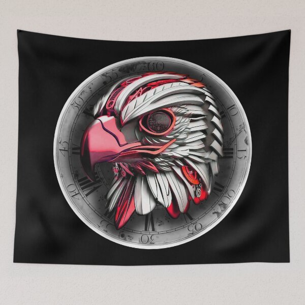 Item preview, Steampunk retro style Falcon designed and sold by Drone-tees.