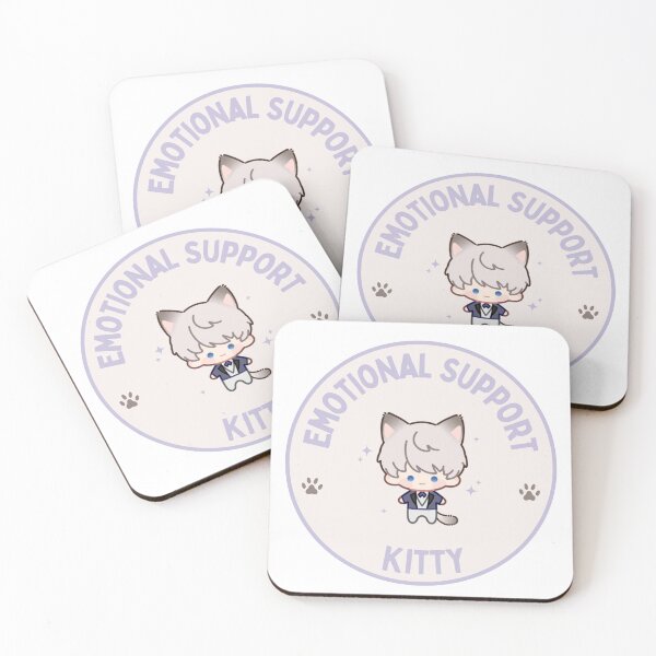 Item preview, Love and Deepspace | Xavier | Otome Game | LADS | Shen Xinghui Sticker | Emotional Support Kitty | Cat Xavier | Cat Love & Deepspace | Kitty Xavier designed and sold by matchaisu.