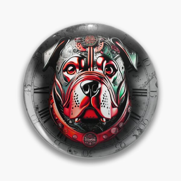 Item preview, Steampunk retro style Rottweiler designed and sold by Drone-tees.