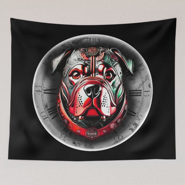 Item preview, Steampunk retro style Rottweiler designed and sold by Drone-tees.