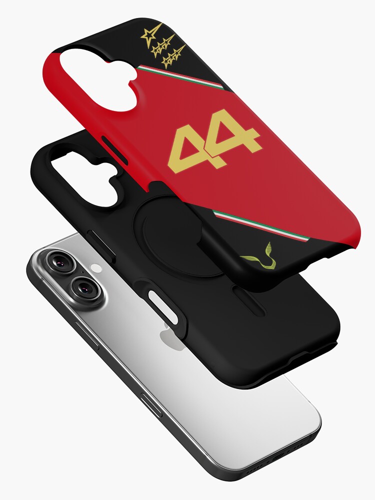 Thumbnail 2 of 4, iPhone Case, Lewis Hamilton Ferrari Formula one 2025  designed and sold by Arpitsurana86.