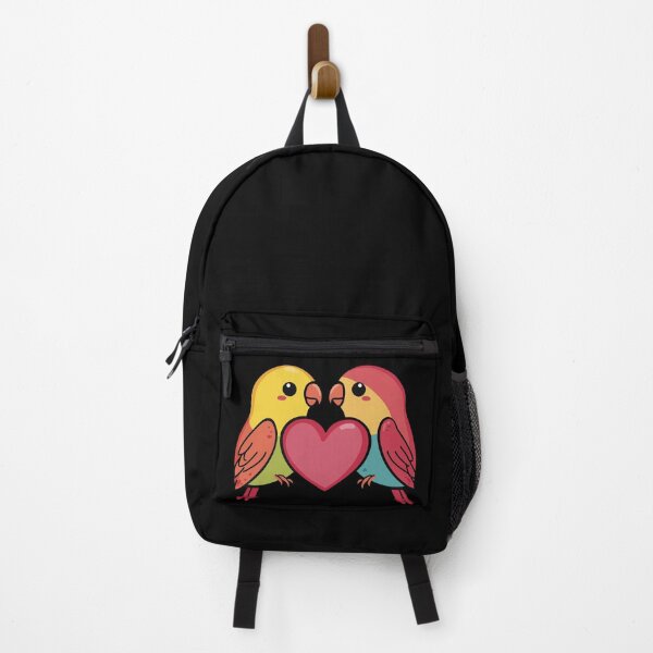Item preview, Cute two yellow head birds cartoon with heart designed and sold by FluffyGallery.