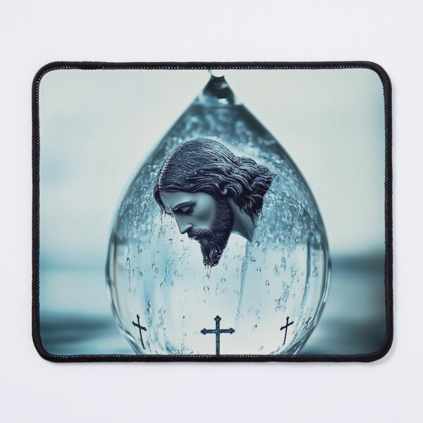 Item preview, Grace in Every Drop – A Reflection of Faith designed and sold by CelestialThread.