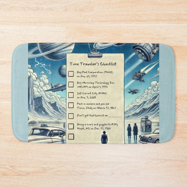 Item preview, Time Travel Checklist III designed and sold by nature. electrified..