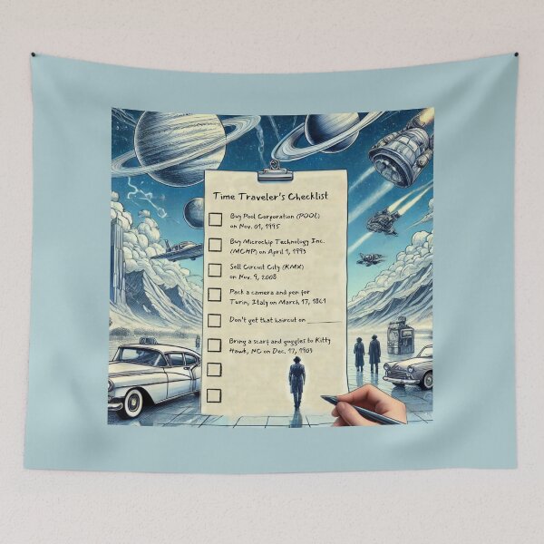 Item preview, Time Travel Checklist III designed and sold by nature. electrified..