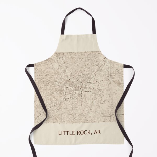 Item preview, LITTLE ROCK, AR 100K Topographical Map Vintage designed and sold by PGHPhotoCo.