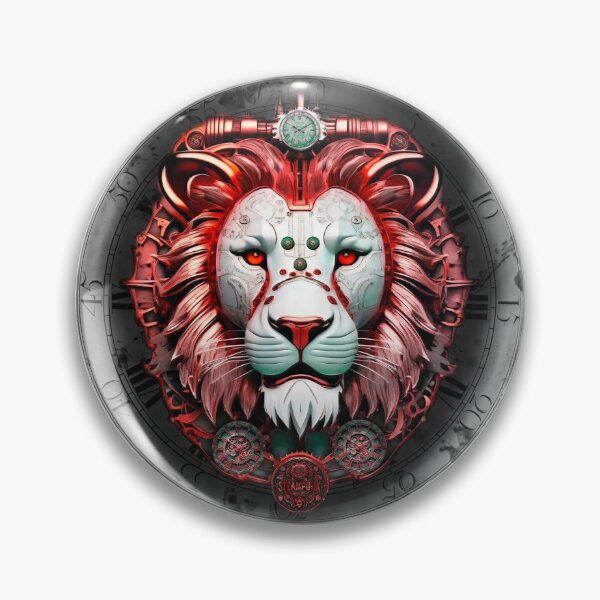 Item preview, Steampunk retro style Lion designed and sold by Drone-tees.