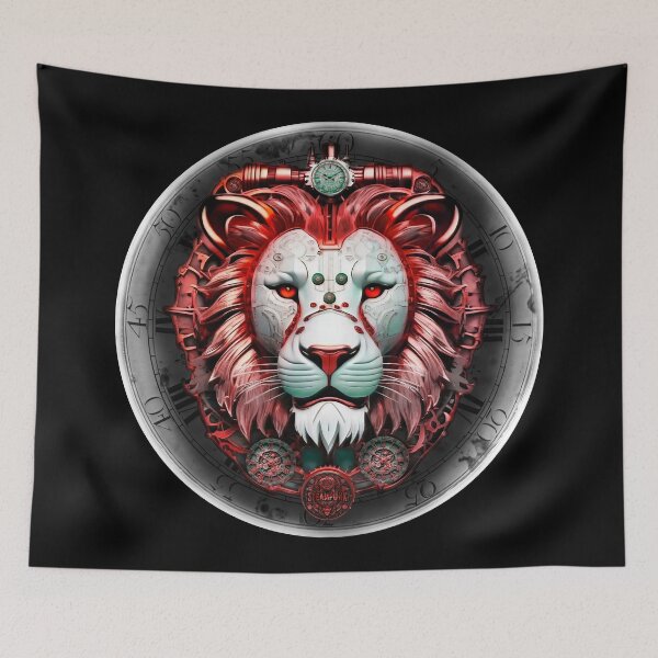 Item preview, Steampunk retro style Lion designed and sold by Drone-tees.