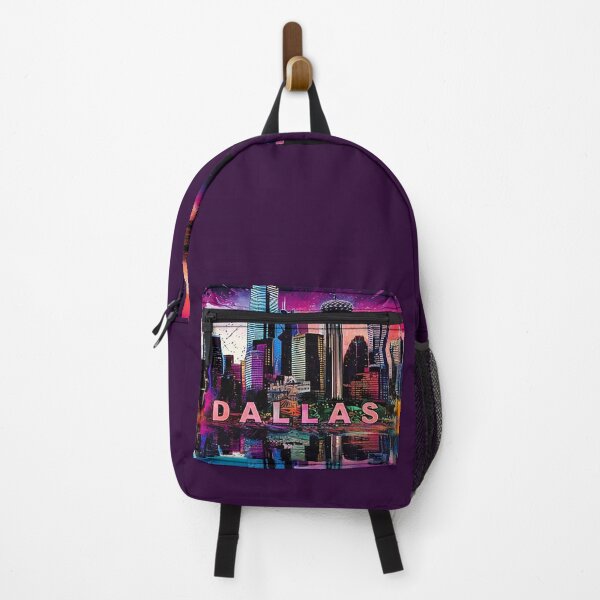 Item preview, Vibrant Dallas Texas Skyline with Street Art Style designed and sold by Phat Dog Designs .