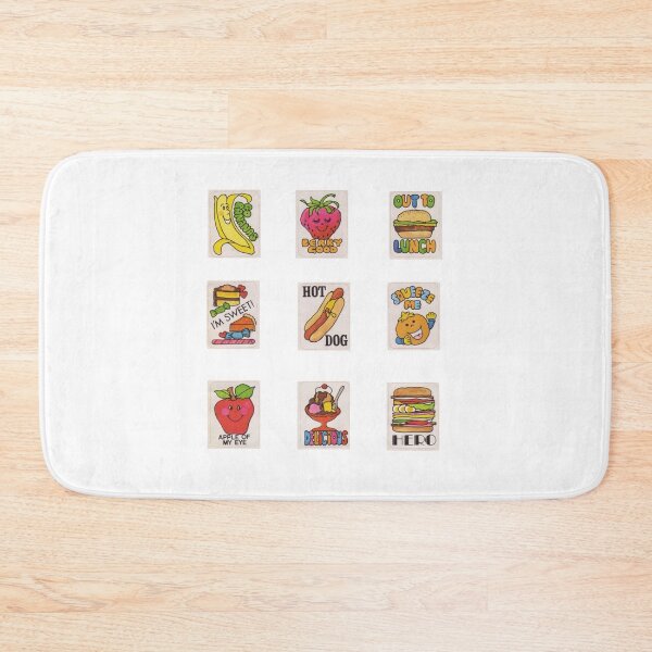 Item preview, vintage food sticker pack designed and sold by maggieemae.