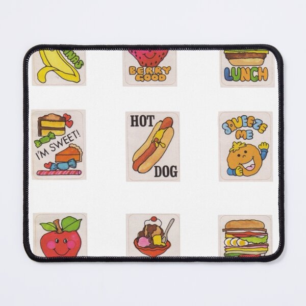 Item preview, vintage food sticker pack designed and sold by maggieemae.