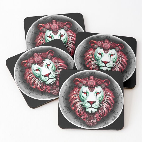 Item preview, Steampunk retro style Lion designed and sold by Drone-tees.