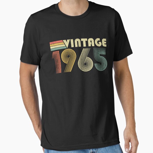 Vista previa del artículo con la obra «Regalo de cumpleaños número 60, vintage, 1965, diseño desgastado y divertido», diseñado y vendido por FernaRoje.