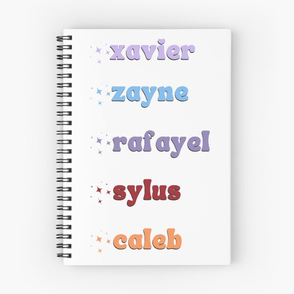 Item preview, Love & Deepspace Boys | Xavier | Zayne | Rafayel | Sylus | Caleb | Love and Deepspace | Names Only designed and sold by matchaisu.