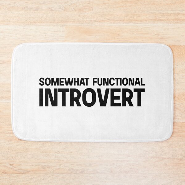Item preview, Funny Introvert Anti Quote Social Work  designed and sold by designing01Ar3.