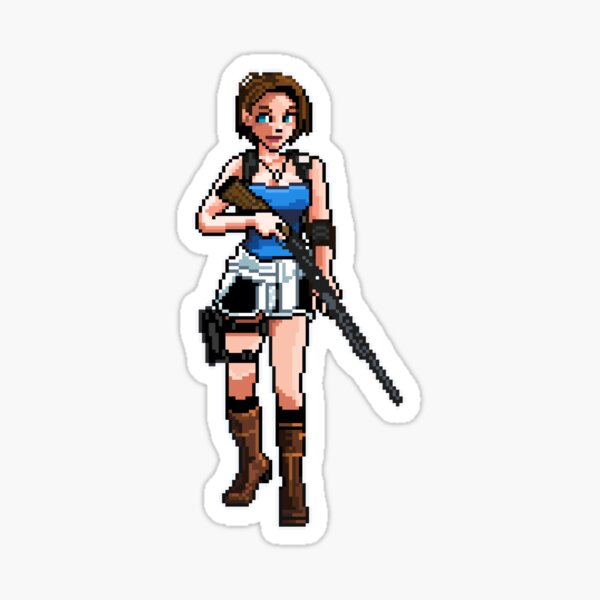Artikel-Vorschau von Jill Valentine (RE3R), designt und verkauft von Dougy FreshArt.
