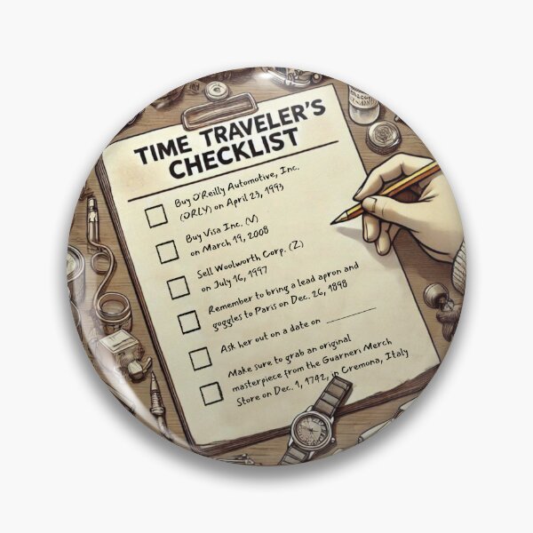 Item preview, Time Travel Checklist IV designed and sold by nature. electrified..