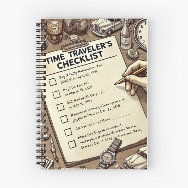 Item preview, Time Travel Checklist IV designed and sold by nature. electrified..