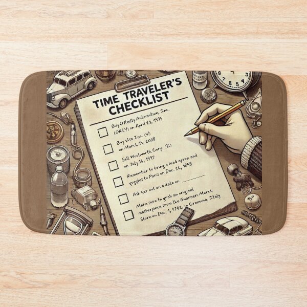 Item preview, Time Travel Checklist IV designed and sold by nature. electrified..