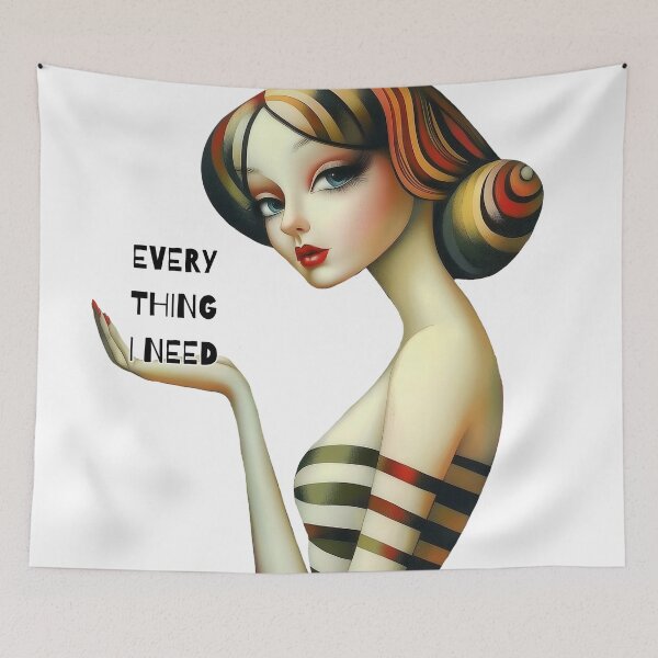 Item preview, Everything I Need. Wellbeing & Gratitude Design. Text Version. designed and sold by Shoot-The-Moon.