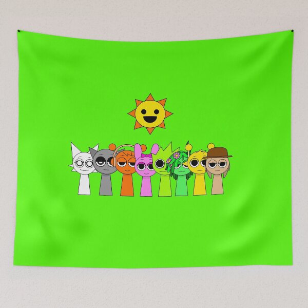 Item preview, Sprunki mr sun designed and sold by Sprunki Shop.