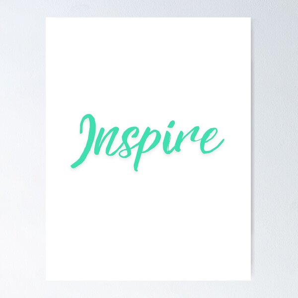 Item preview, INSPIRE designed and sold by PGAart.