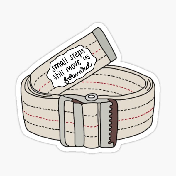 Artikel-Vorschau von Kleine Schritte bringen uns immer noch weiter | Gait Belt, designt und verkauft von emmakdesigns.