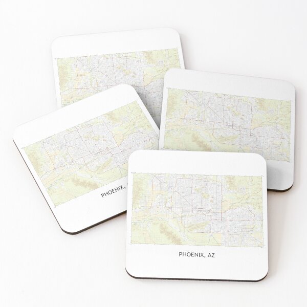 Item preview, PHOENIX, AZ 100K Topographical Map Clean designed and sold by PGHPhotoCo.