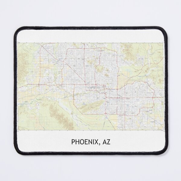 Item preview, PHOENIX, AZ 100K Topographical Map Clean designed and sold by PGHPhotoCo.