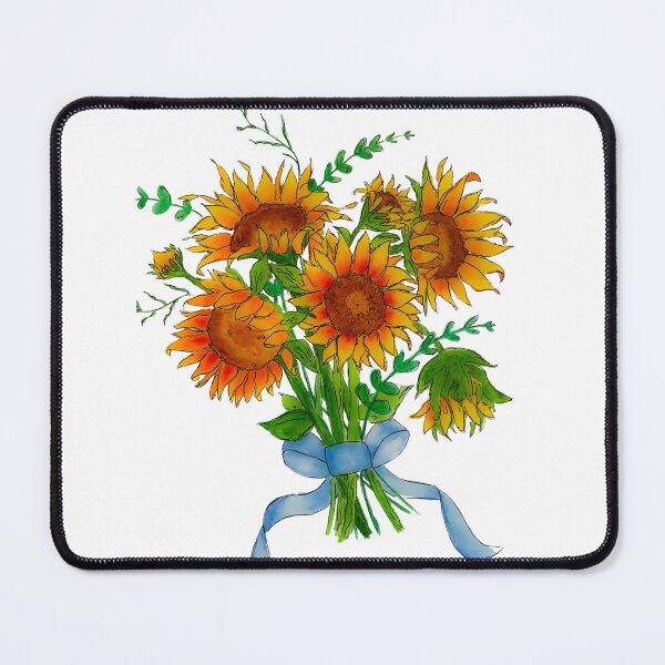 Item preview, Bouquet of Sunflowers designed and sold by KelleysCanvas.