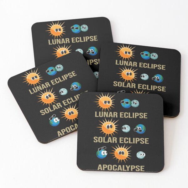 Item preview, Lunar Eclipse Solar Eclipse Apocalypse designed and sold by MooonTees.