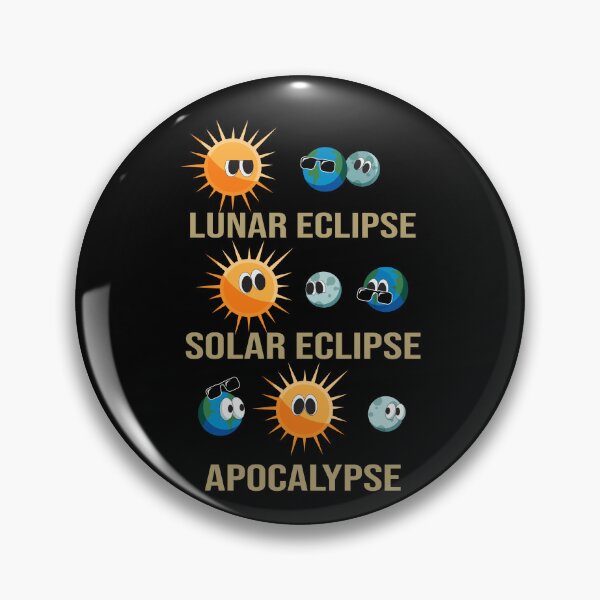 Artikelvorschau, Lustige Mond und Sonnenfinsternis entworfen und verkauft von MooonTees.