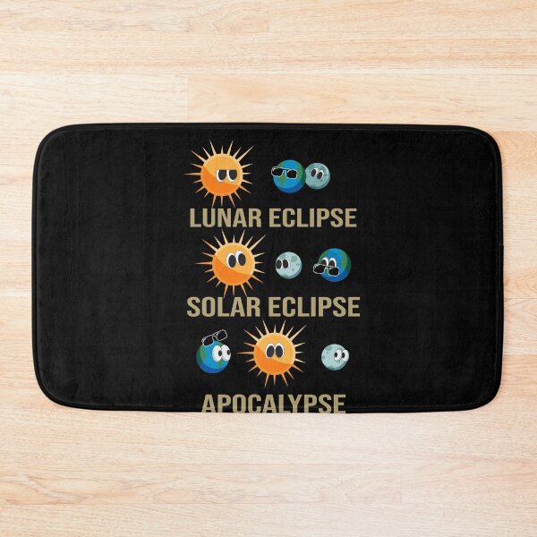 Item preview, Lunar Eclipse Solar Eclipse Apocalypse designed and sold by MooonTees.