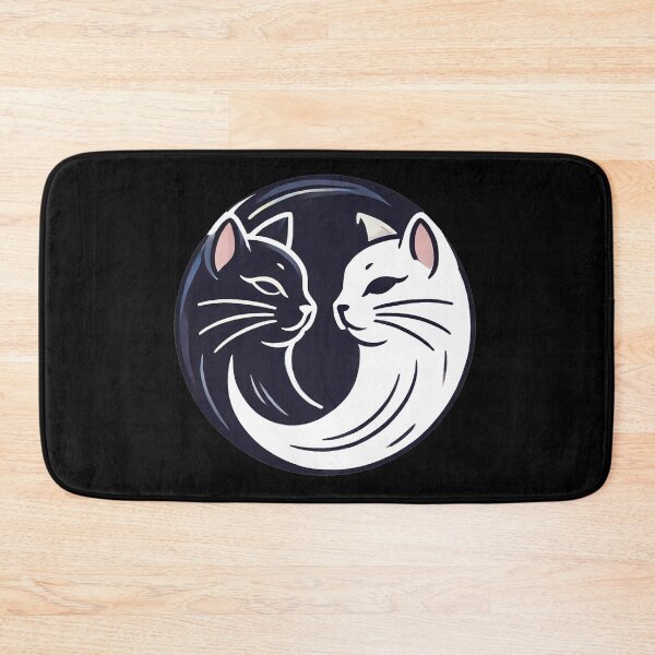 Item preview, Cat Love - Yin & Yang - Exclusive Sticker (SALE!) designed and sold by WeLoveCatss.