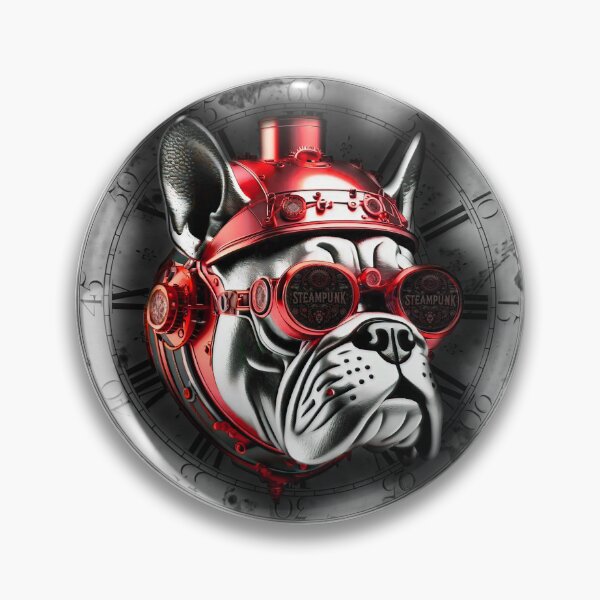 Item preview, Steampunk retro style Bulldog designed and sold by Drone-tees.