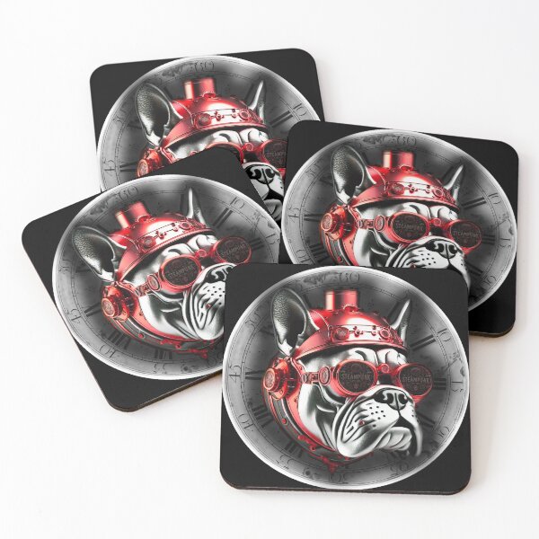 Item preview, Steampunk retro style Bulldog designed and sold by Drone-tees.