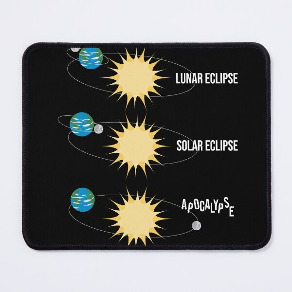 Item preview, Lunar Eclipse Solar Eclipse Apocalypse designed and sold by MooonTees.