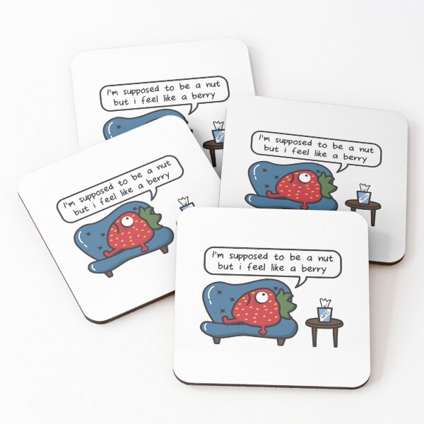 Item preview, I Feel Like A Berry - Funny Psychology Gift   designed and sold by PenXGift.