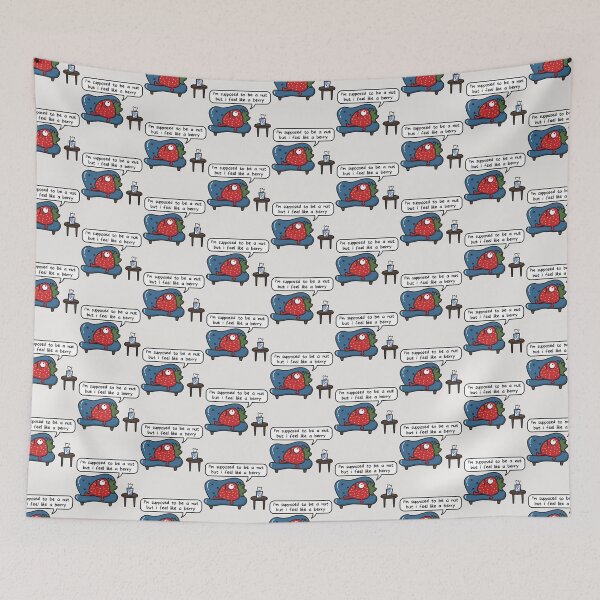 Item preview, I Feel Like A Berry - Funny Psychology Gift   designed and sold by PenXGift.