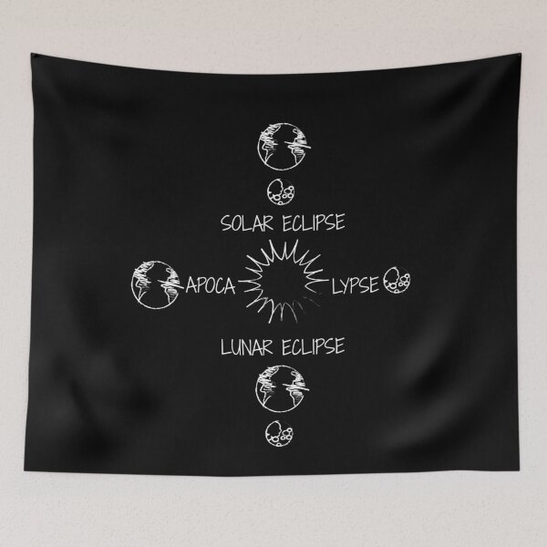 Item preview, Lunar Eclipse Solar Eclipse Apocalypse designed and sold by MooonTees.