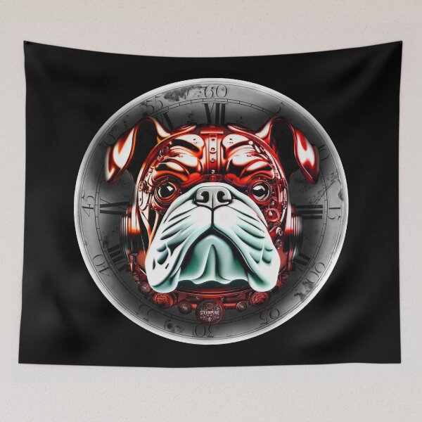 Item preview, Steampunk retro style Bulldog designed and sold by Drone-tees.