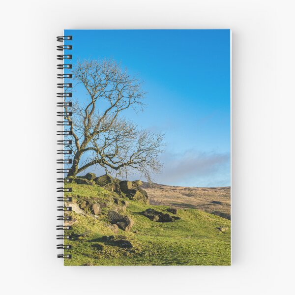 Item preview, A lone tree in the Staffordshire Peak District. designed and sold by RobThorley.