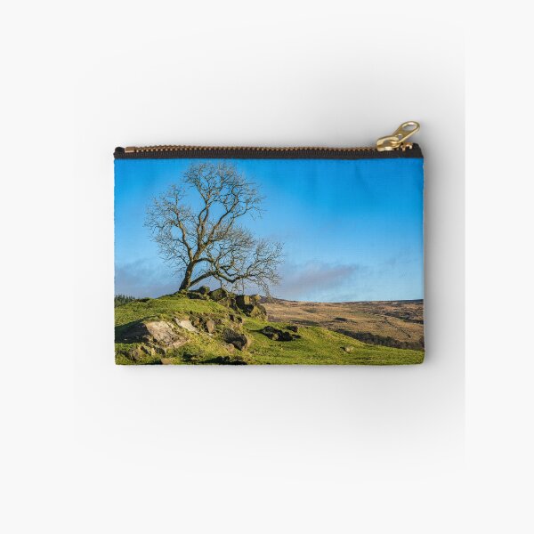 Item preview, A lone tree in the Staffordshire Peak District. designed and sold by RobThorley.